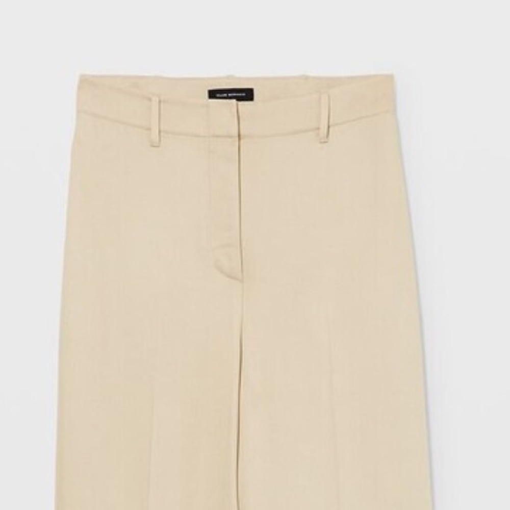 ❤️❤️❤️ Club Monaco Tab Detail khaki (beige) Pants size 12 ❤️❤️❤️ - Picture 4 of 7